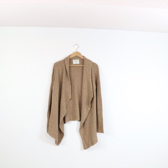 *Abercombie & Fitch Brown Knit Waterfall Cardigan - Picture 3 of 9
